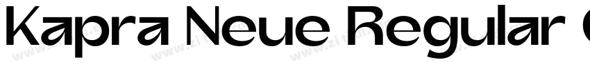 Kapra Neue Regular C字体转换